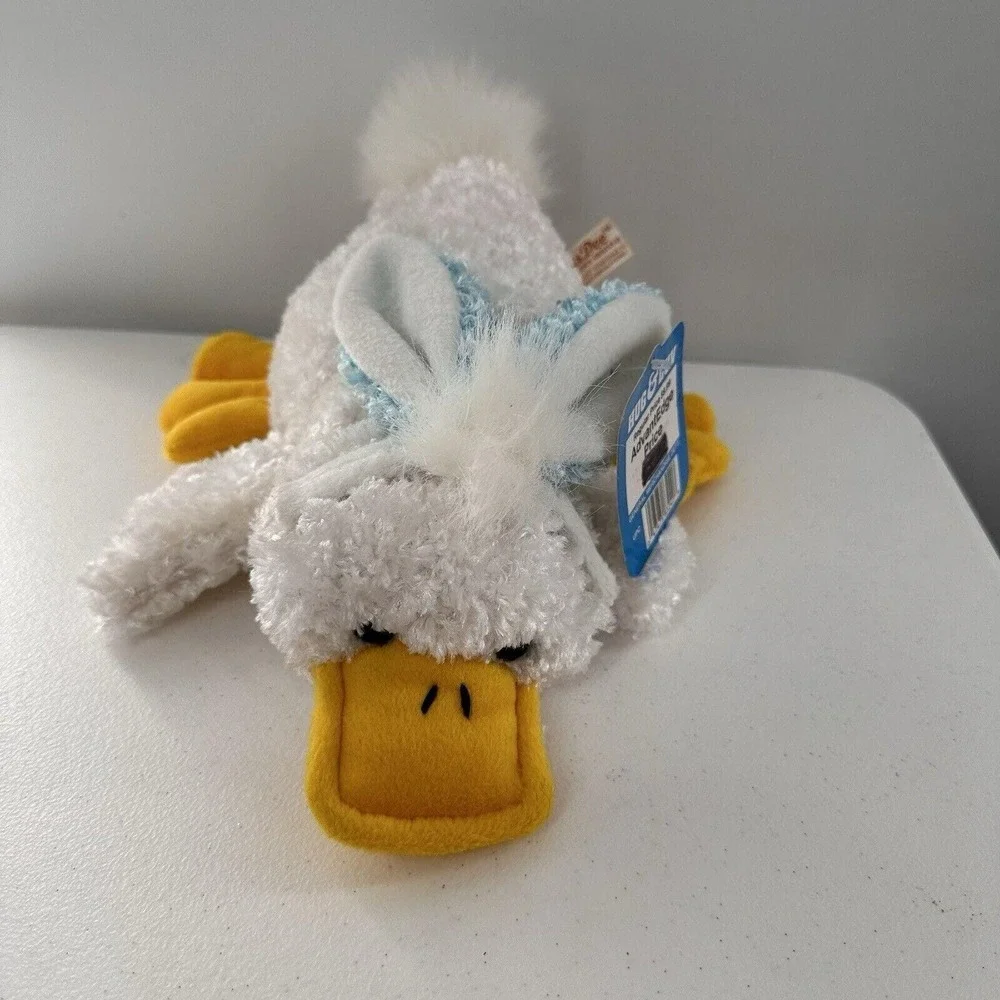 Dan Dee Collectors Choice Plush Duck Bunny‎ Ears 12